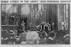 Service commémoratif en l'abbaye de Westminster